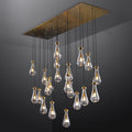 Raindrop Rectangular Chandelier - Camilalamps - CAM1224