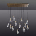 Raindrop Rectangular Chandelier - Camilalamps - CAM1224