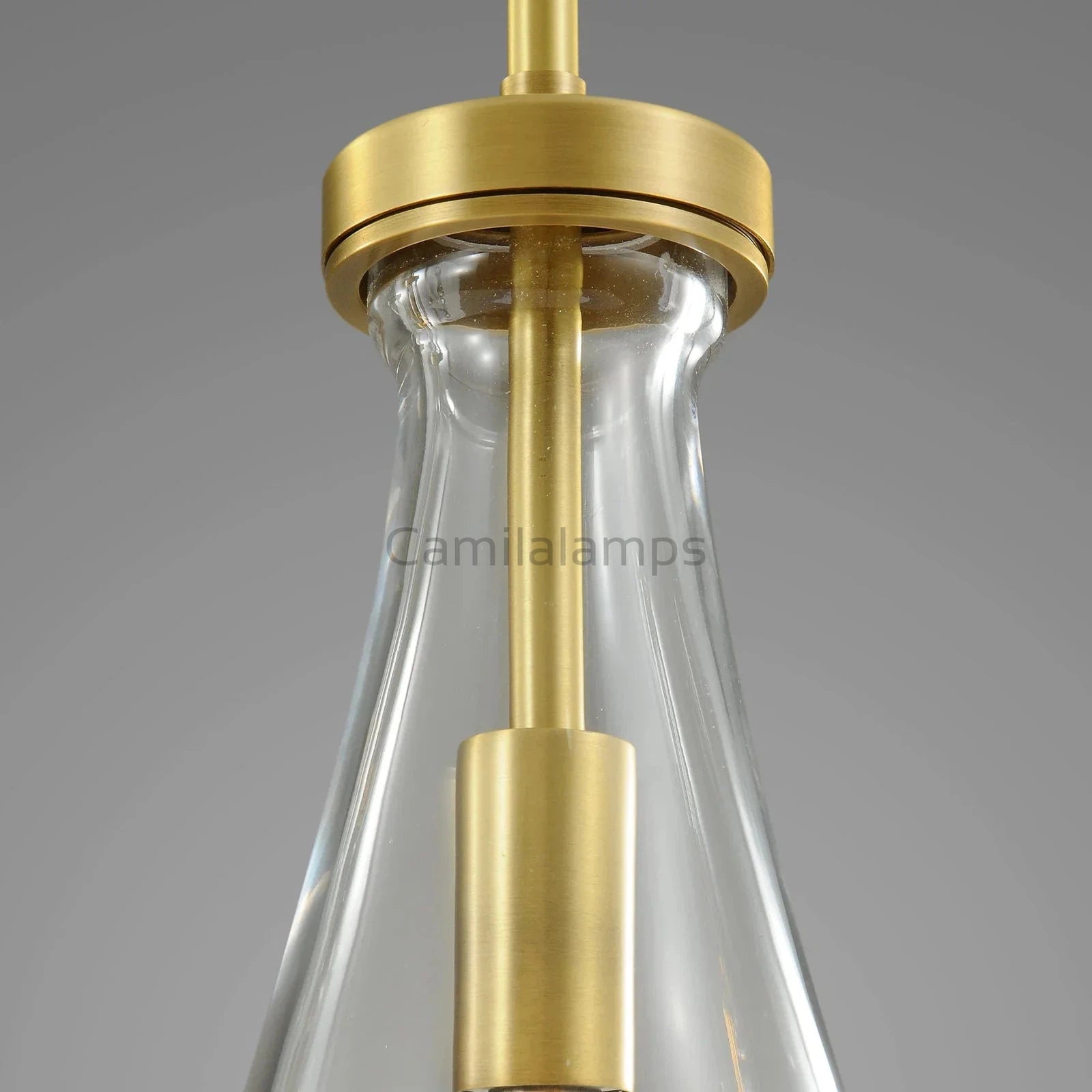 Raindrop Round Chandelier 5 Lights 14"D - Camilalamps - CA - RA2023 - C1259