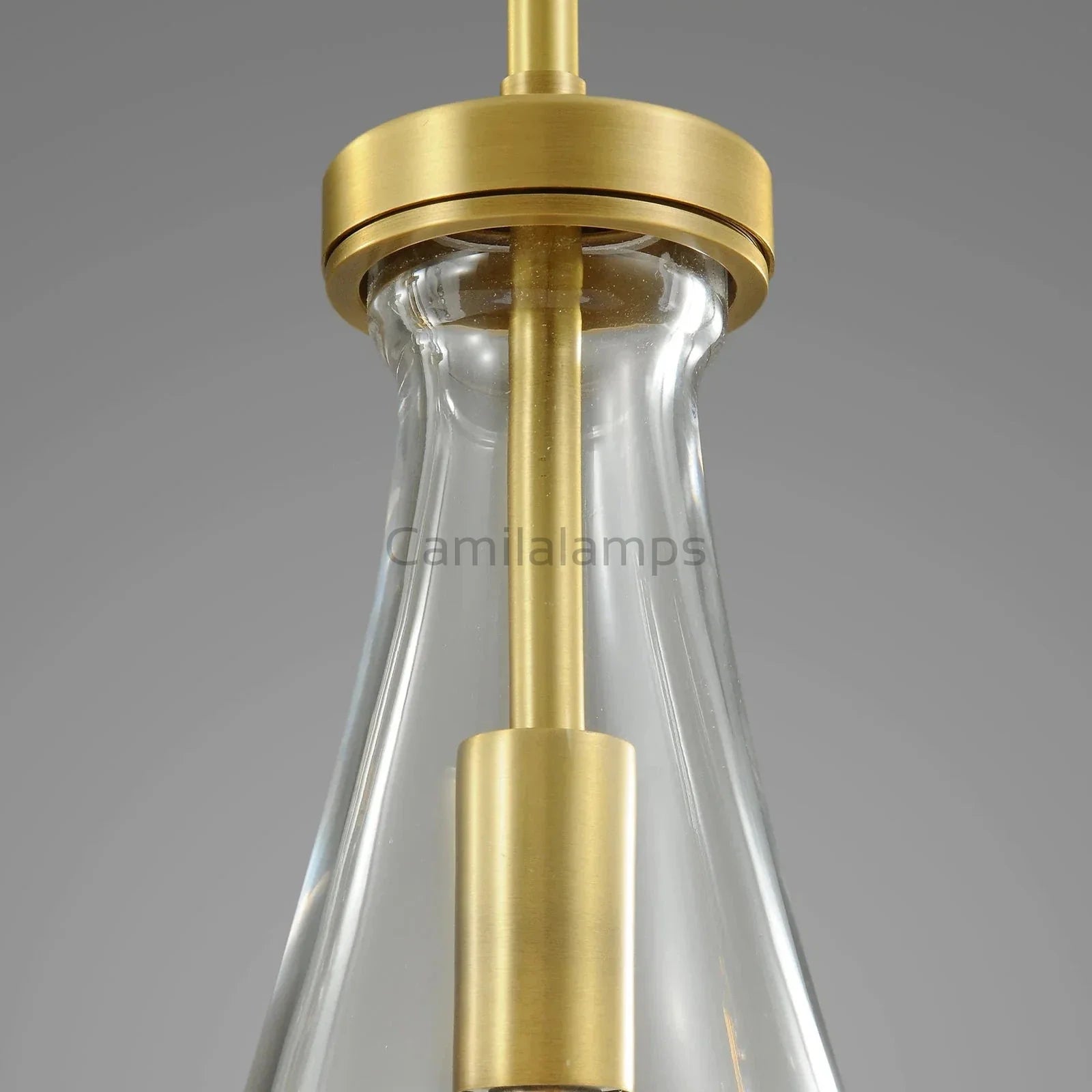 Raindrop Round Chandelier 5 Lights 14"D - Camilalamps - Ca-1Ra2023-1C1259