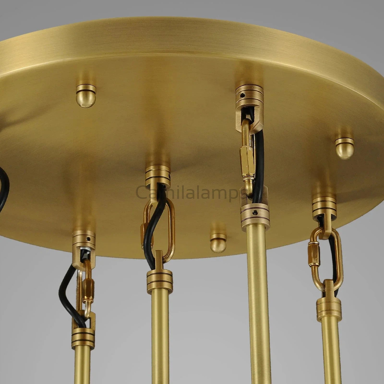 Raindrop Round Chandelier 5 Lights 14"D - Camilalamps - CA - RA2023 - C1259