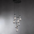 Raindrop Round Chandelier 5 Lights 14