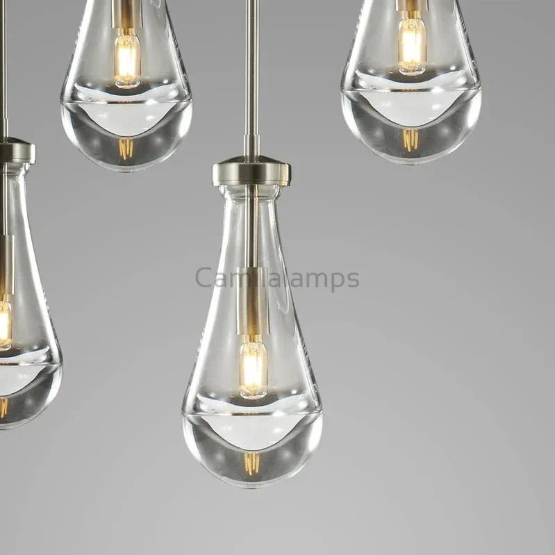 Raindrops 2 - Light Cord Round Chandelier - Camilalamps - Ca-1Ra2023-1C1240