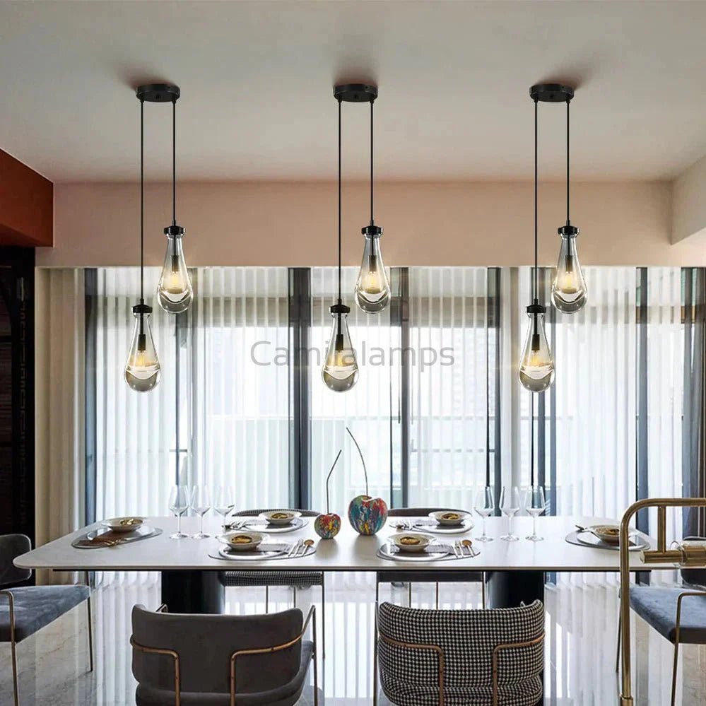 Raindrops 2 - Light Cord Round Chandelier - Camilalamps - Ca-1Ra2023-1C1240