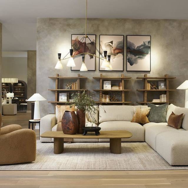 Ramsey 5 - Light Round Chandelier - Camilalamps - CA - 10182H624