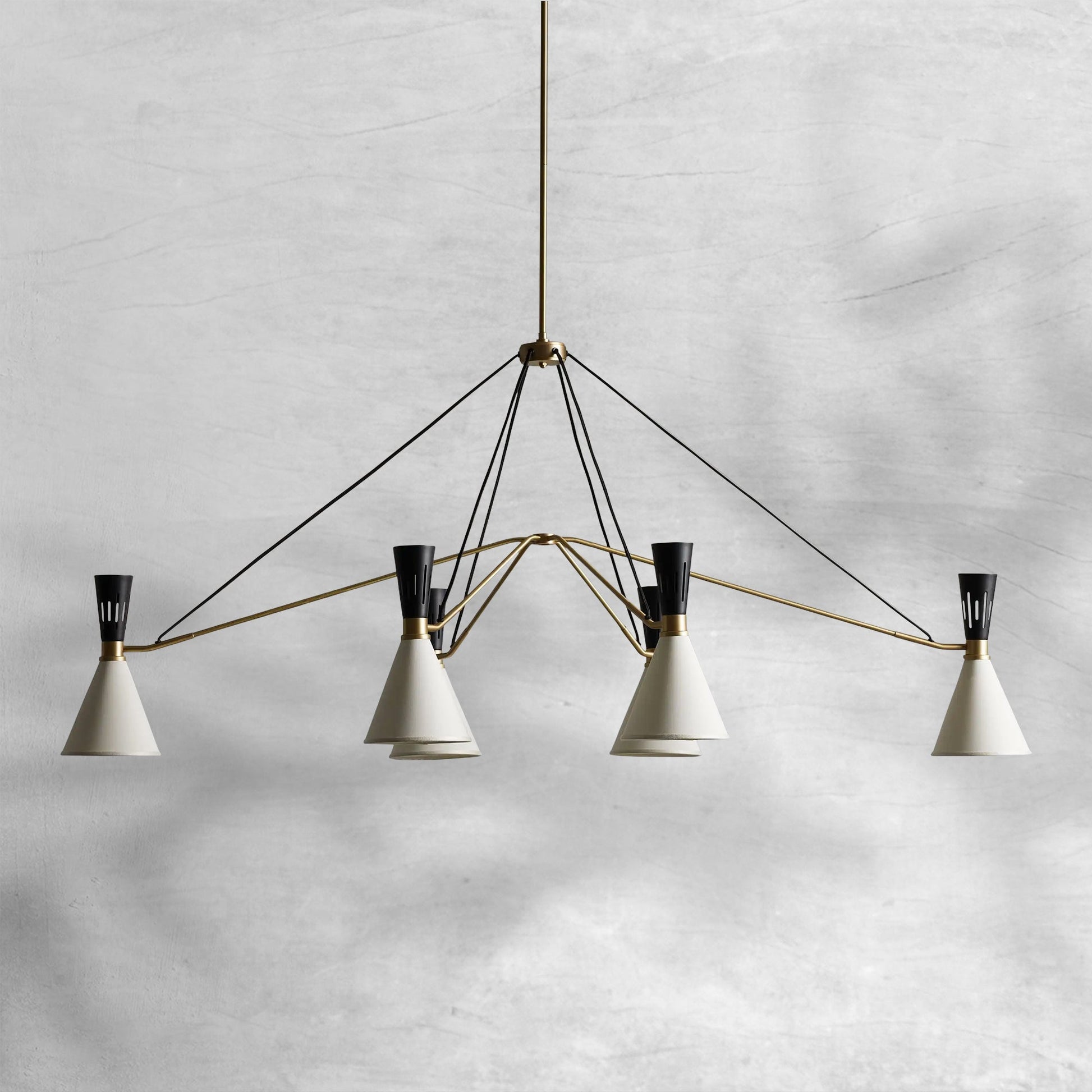 Ramsey 6 - Light Linear Chandelier - Camilalamps - Ca-110182H625