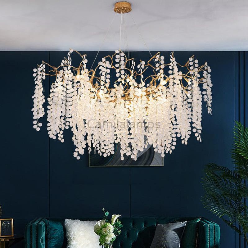 Raphael Modern Linear Branch Chandelier - Camilalamps - CAM - M0004
