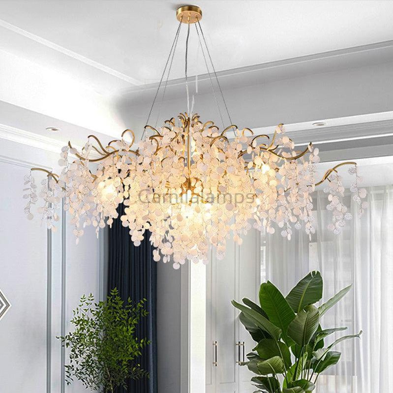 Raphael Modern Oval Tree Branch Chandelier - Camilalamps - CAM - M0008