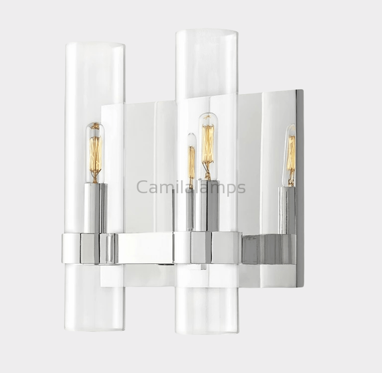 Ravelle Glass 2 - Head Wall Sconce - Camilalamps - CAC - 81WS10 - 1