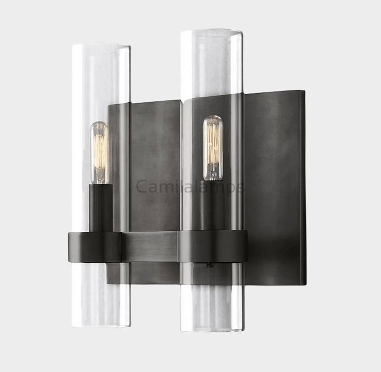 Ravelle Glass 2 - Head Wall Sconce - Camilalamps - CAC - 81WS10 - 2