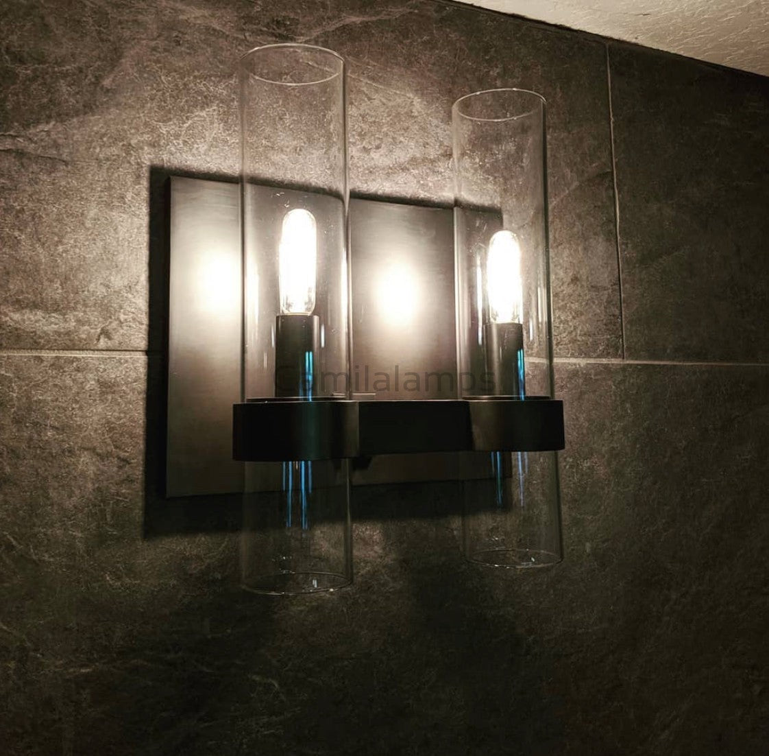 Ravelle Glass 2 - Head Wall Sconce - Camilalamps - CAC - 81WS10 - 2