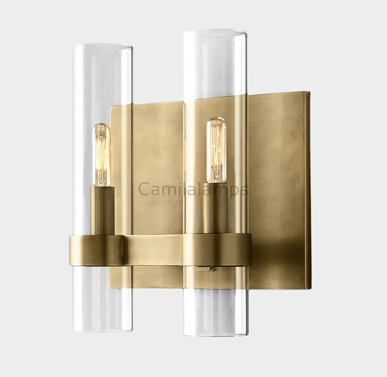 Ravelle Glass 2 - Head Wall Sconce - Camilalamps - CAC - 81WS10 - 1