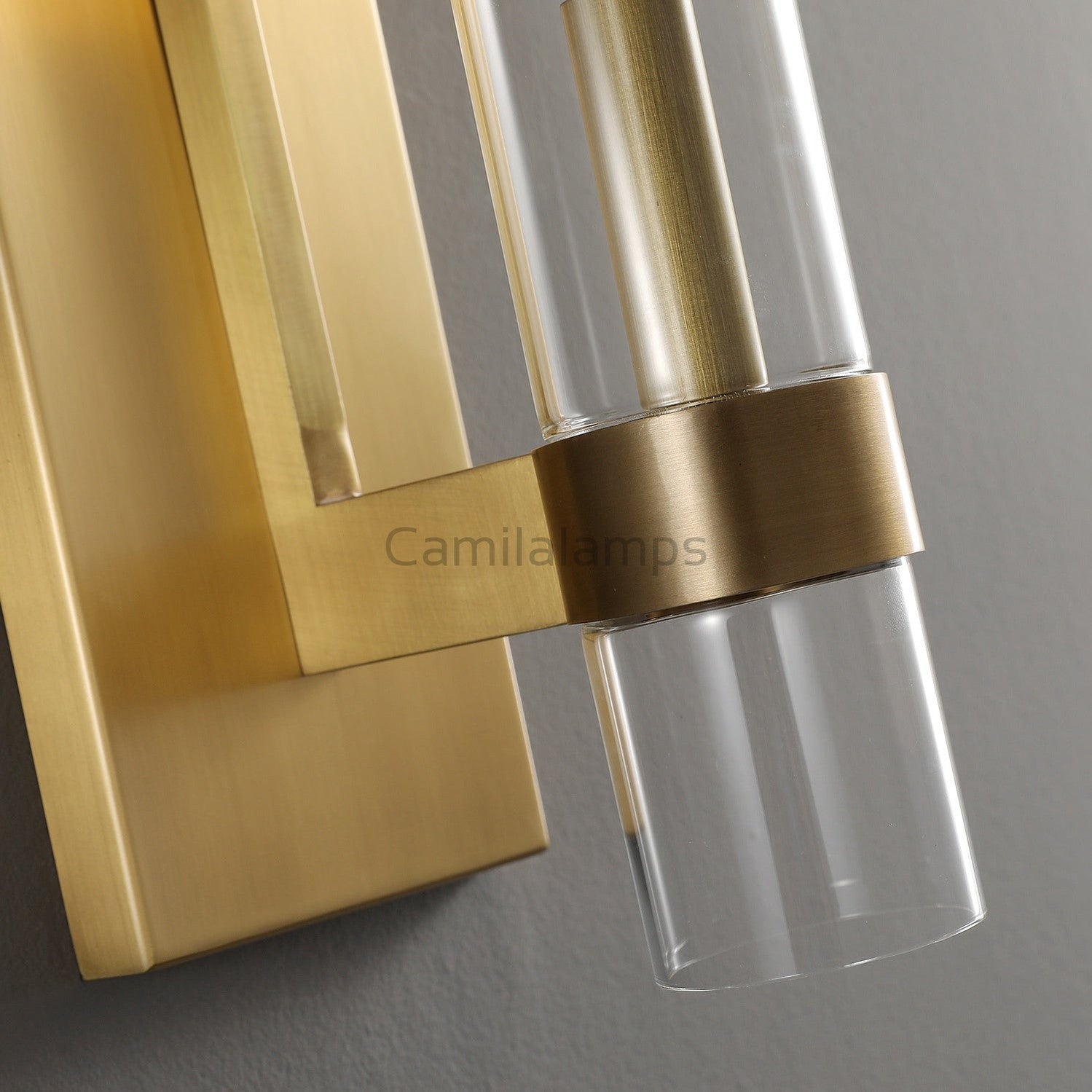 Ravelle Glass Grand Wall Sconce 18"H - Camilalamps - CA - WS20118 - 1