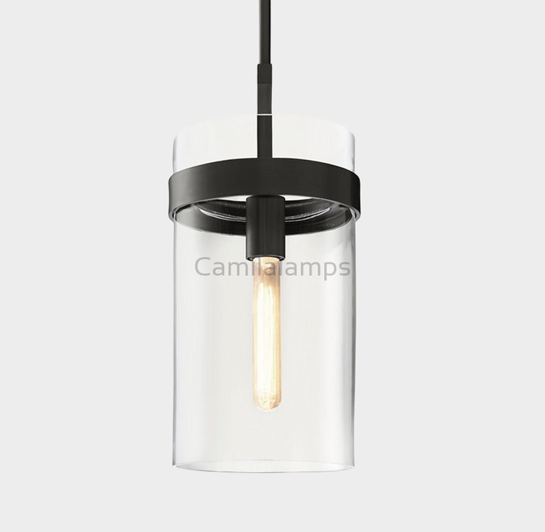Ravelle Glass Pendant 12"/10"/8" - Camilalamps - PD006