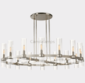 Ravelle Glass Round Chandelier 48