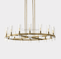 Ravelle Glass Round Chandelier 48