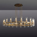 Ravelle Glass Round Chandelier 60