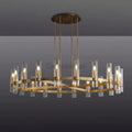 Ravelle Glass Round Chandelier 60