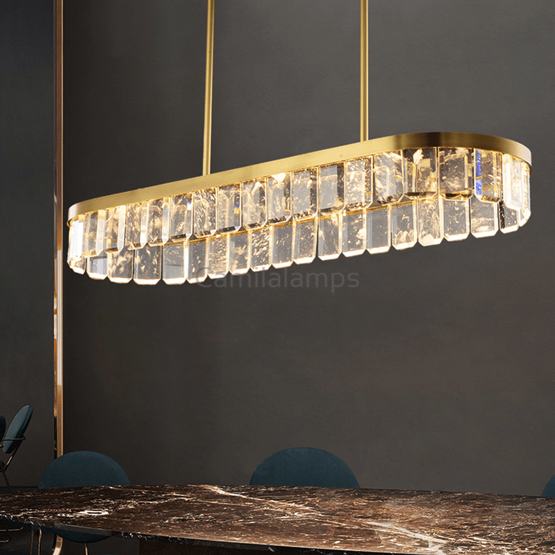 Rebecca Dining Room Crystal Chandelier - Camilalamps - ILM0363