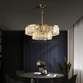 Rebecca Postmodern Double Tier Crystal Chandelier - Camilalamps - ILM0358
