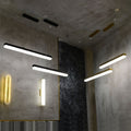 Rectus Alabaster Chandelier Light - Camilalamps - Rectu - 896 - Black - Warm - 1