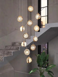 Reina Crystal Long Chandelier - Camilalamps - CA - CH25626101