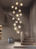 Reina Crystal Long Chandelier - Camilalamps - CA - CH25626102