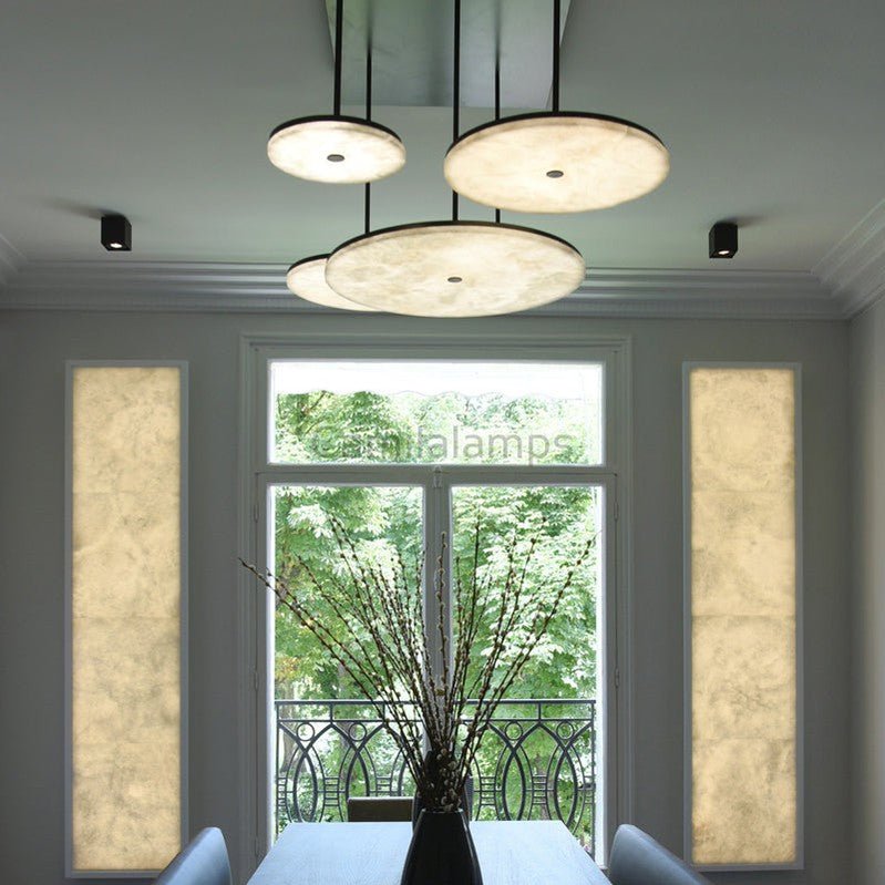 Remiel Modern Alabaster Pendant Chandelier - Camilalamps - CAM - RE - 01