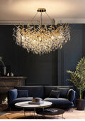 Renata Polyhedral Crystal Branch Chandelier - Camilalamps - ILM0495