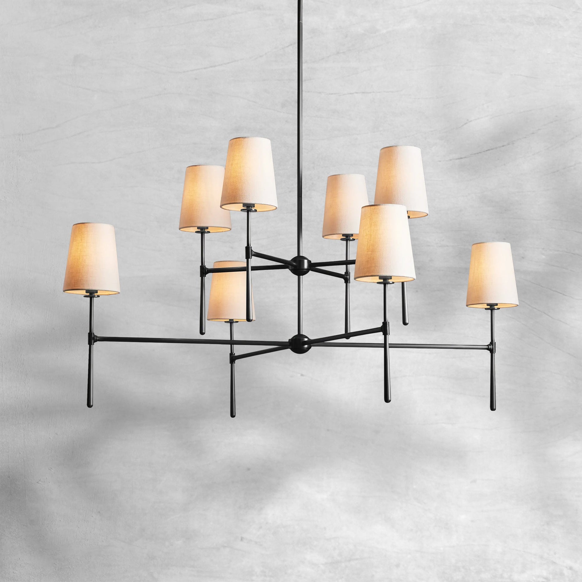 Rhodes 2 - Tier Round Chandelier - Camilalamps - Ca-110031H3