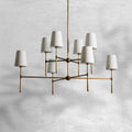 Rhodes 2 - Tier Round Chandelier - Camilalamps - Ca-110031H3
