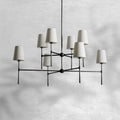 Rhodes 2 - Tier Round Chandelier - Camilalamps - Ca-110031H3