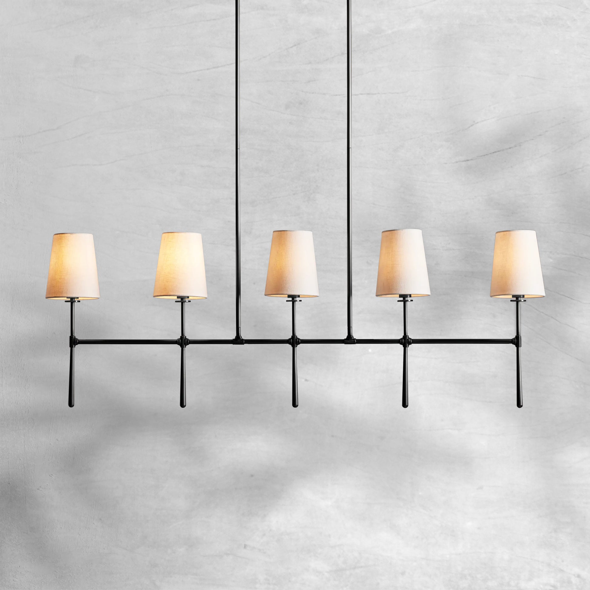 Rhodes Linear Chandelier 5/6 Light - Camilalamps - CA - 10031H6CA - 