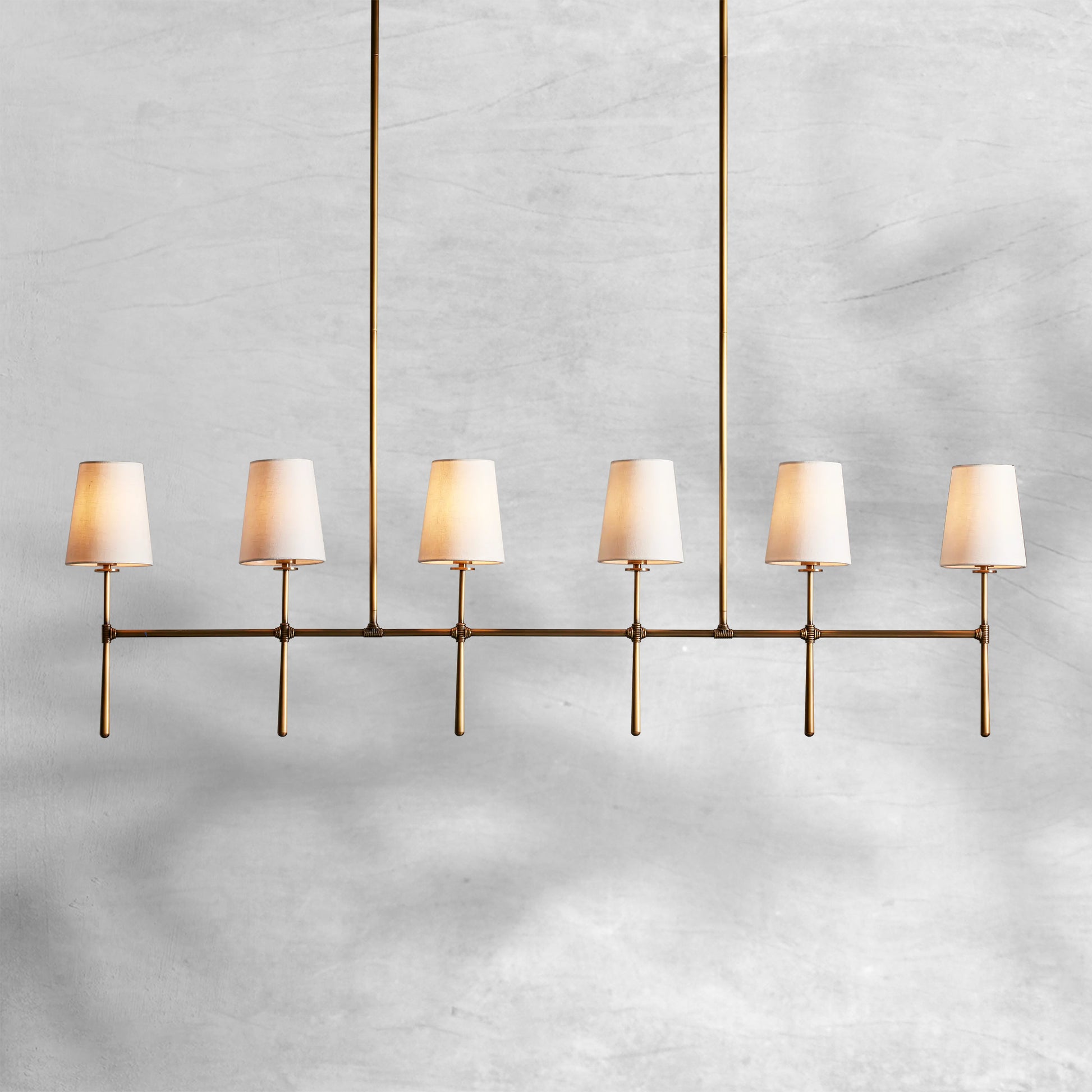 Rhodes Linear Chandelier 5/6 Light - Camilalamps - CA - 10031H6CA - 