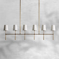 Rhodes Linear Chandelier 5/6 Light - Camilalamps - CA - 10031H6CA - 