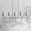 Rhodes Linear Chandelier 5/6 Light - Camilalamps - CA - 10031H6CA - 