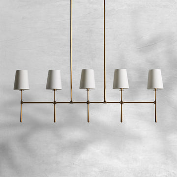 Rhodes Linear Chandelier 5/6 Light - Camilalamps - CA - 10031H6CA - 
