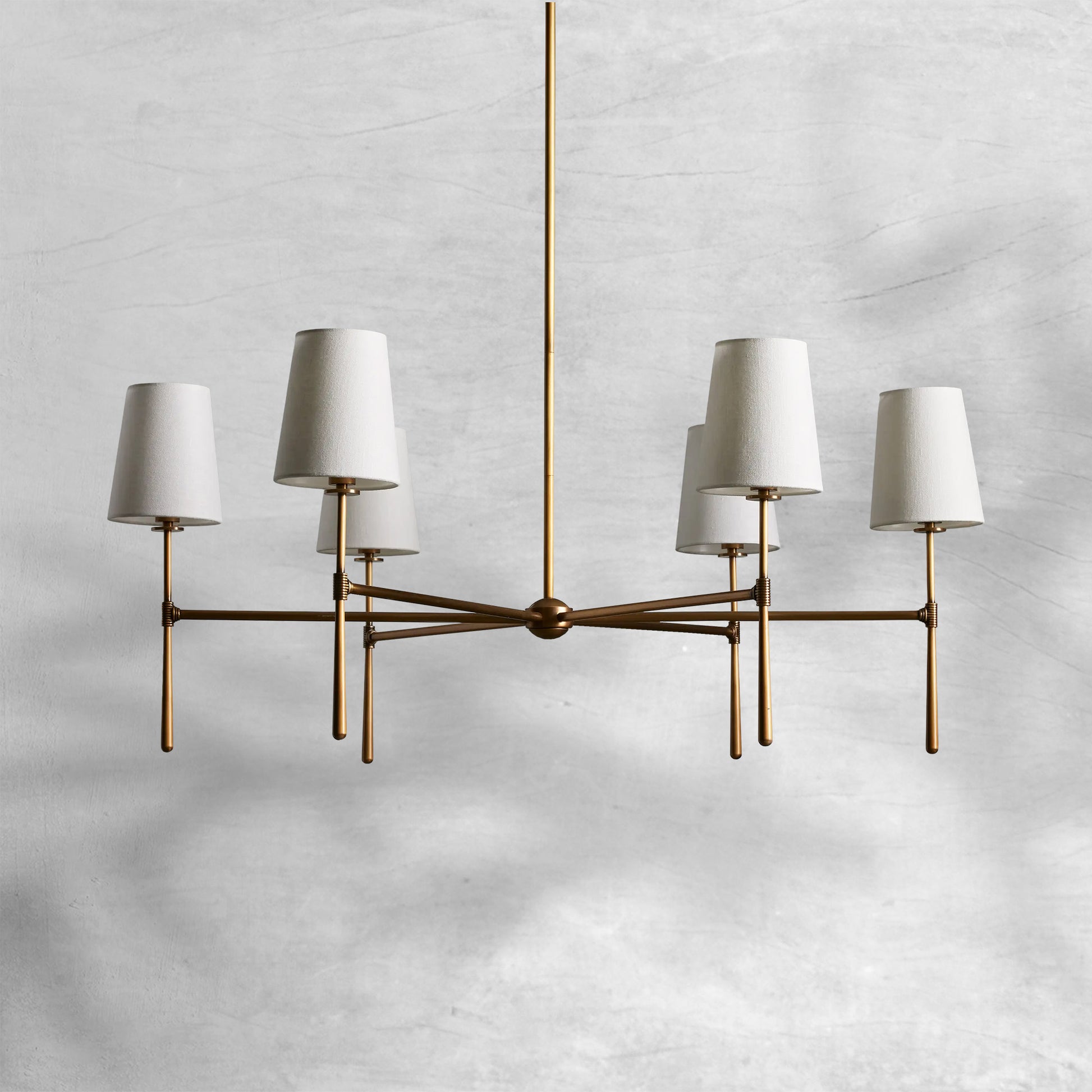 Rhodes Round Chandelier 4/6 Light - Camilalamps - CA - 10031H7