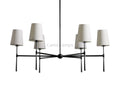 Rhodes Round Chandelier 4/6 Light - Camilalamps - CA - 10031H674