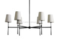 Rhodes Round Chandelier 4/6 Light - Camilalamps - Ca-110031H674