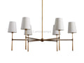 Rhodes Round Chandelier 4/6 Light - Camilalamps - CA - 10031H674