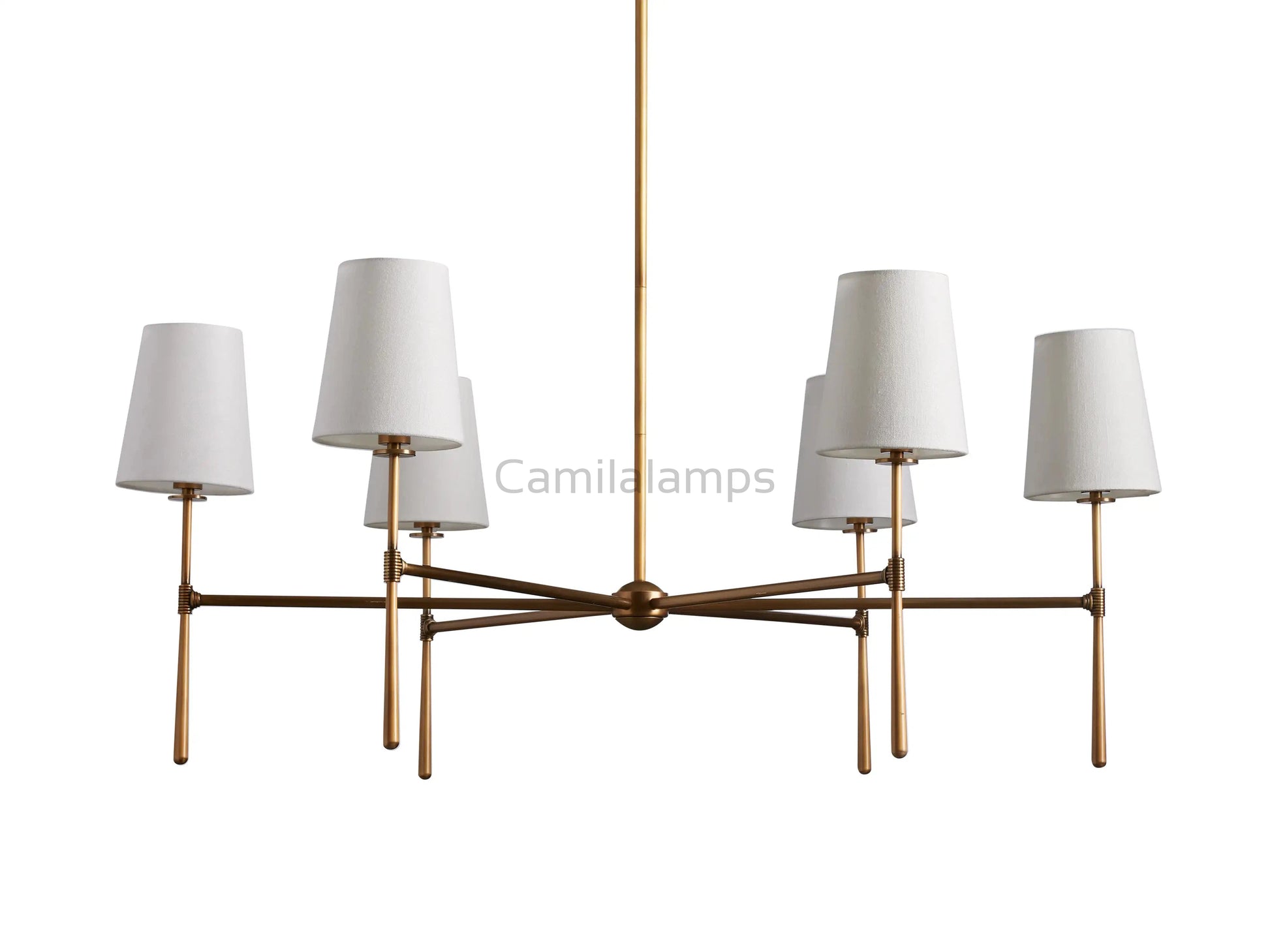 Rhodes Round Chandelier 4/6 Light - Camilalamps - CA - 10031H674