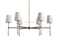 Rhodes Round Chandelier 4/6 Light - Camilalamps - Ca-110031H674