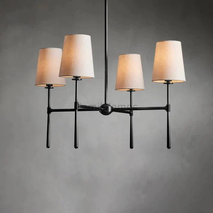 Rhodes Round Chandelier 4/6 Light - Camilalamps - Ca-110031H7