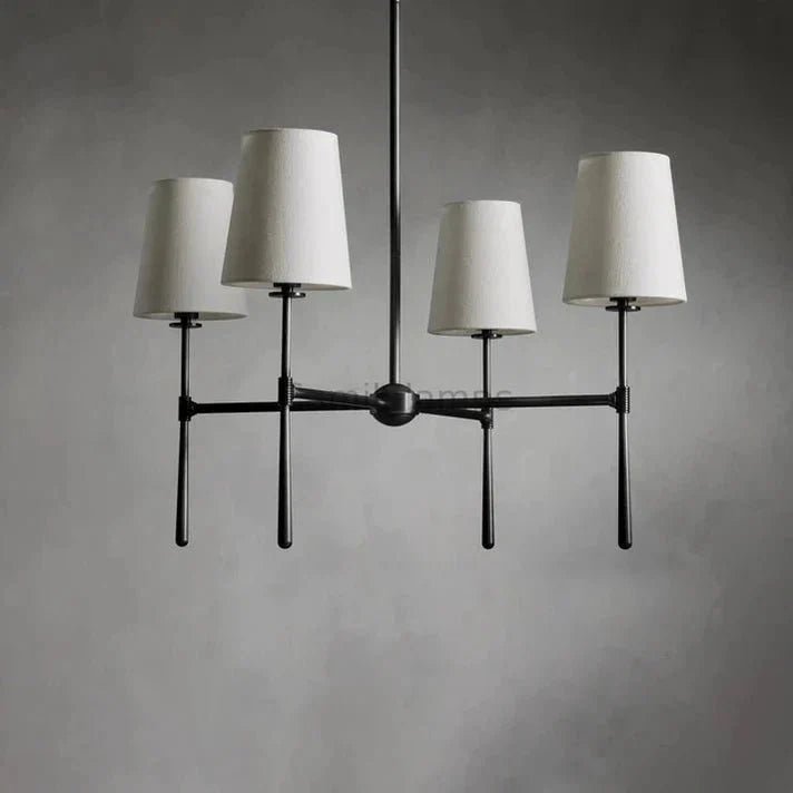 Rhodes Round Chandelier 4/6 Light - Camilalamps - Ca-110031H7