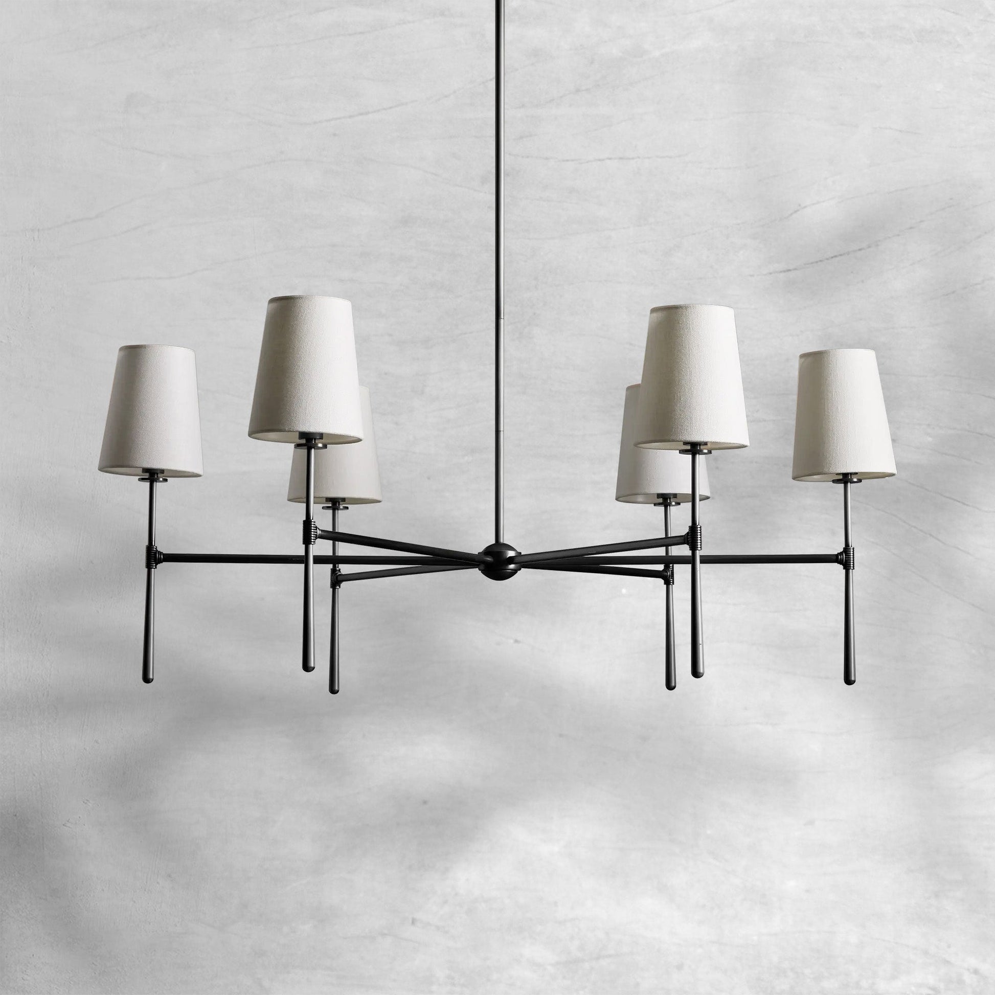 Rhodes Round Chandelier 4/6 Light - Camilalamps - Ca-110031H7