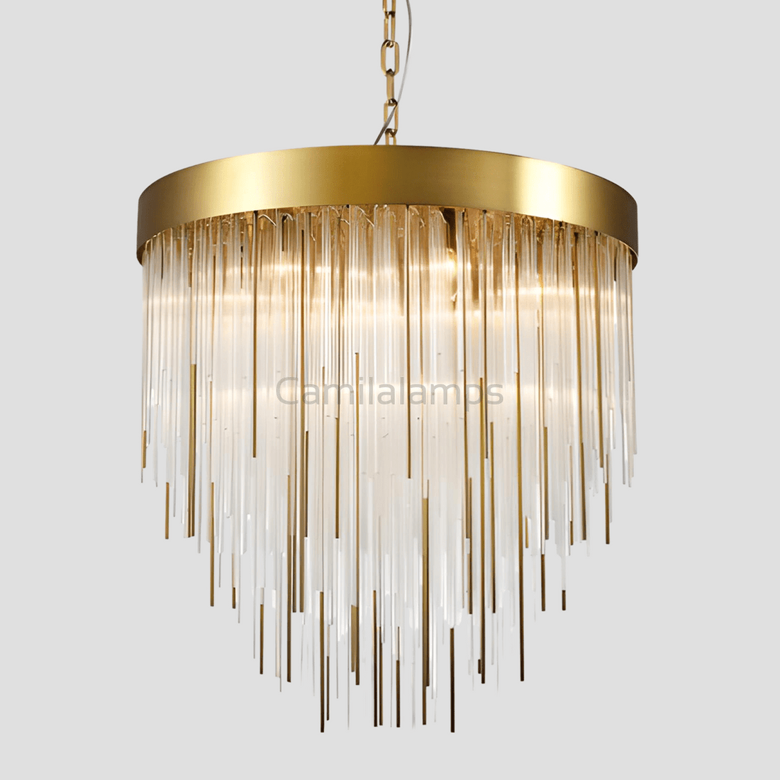 Riley Aged 12 - Light Chandelier 30" - Camilalamps - Ca-1LI2024-1C5827