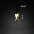 Riley Modern Crystal Pendant 1 Lights - Camilalamps - P - RMCP1S1