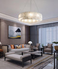 Rock Alabaster Chandelier D23.6