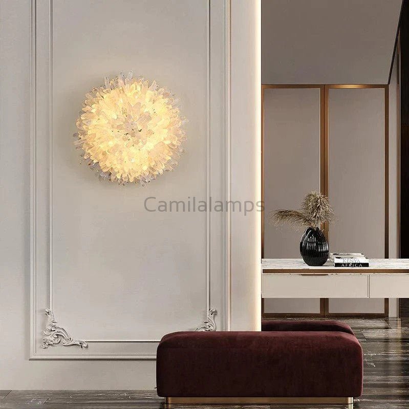 Rock Crystal Living Room Wall Sconce - Camilalamps - CA10544